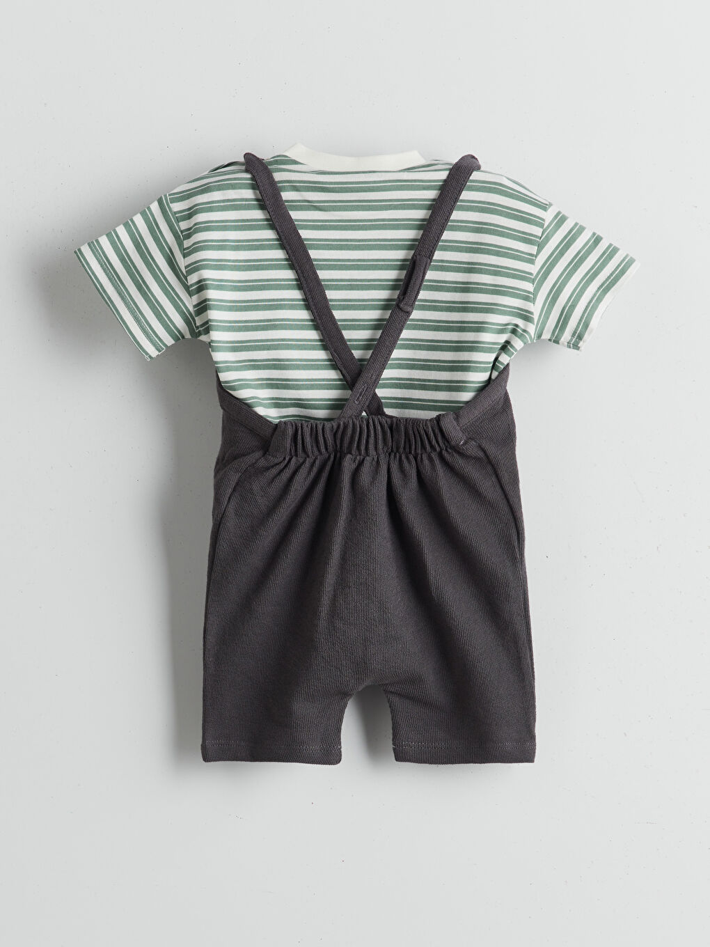 Baby Boy GREY Dungarees -S5CO75Z1-HJU