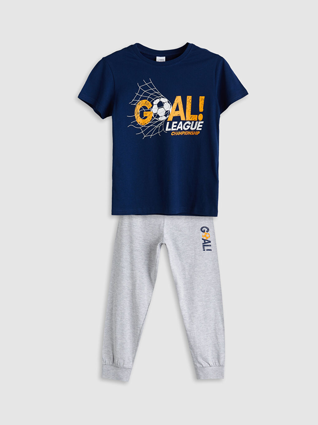 Ensemble de Pyjama pour Garçons à Col Rond-1
