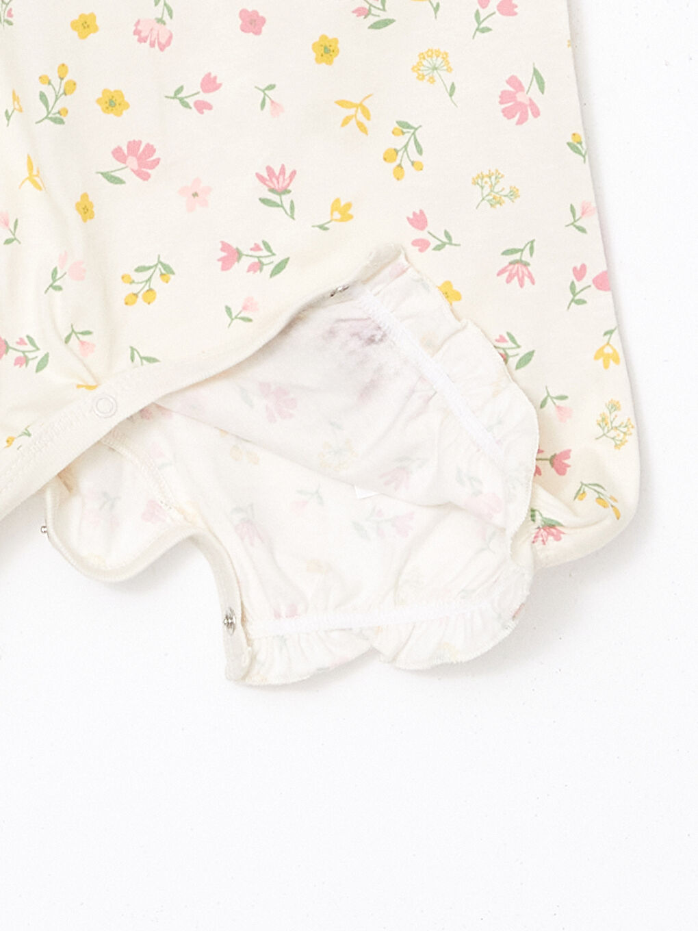 LCW baby Crew Neck Baby Girls' Cotton Jumpsuit 2 Pack -S5CP79Z1-G7Z