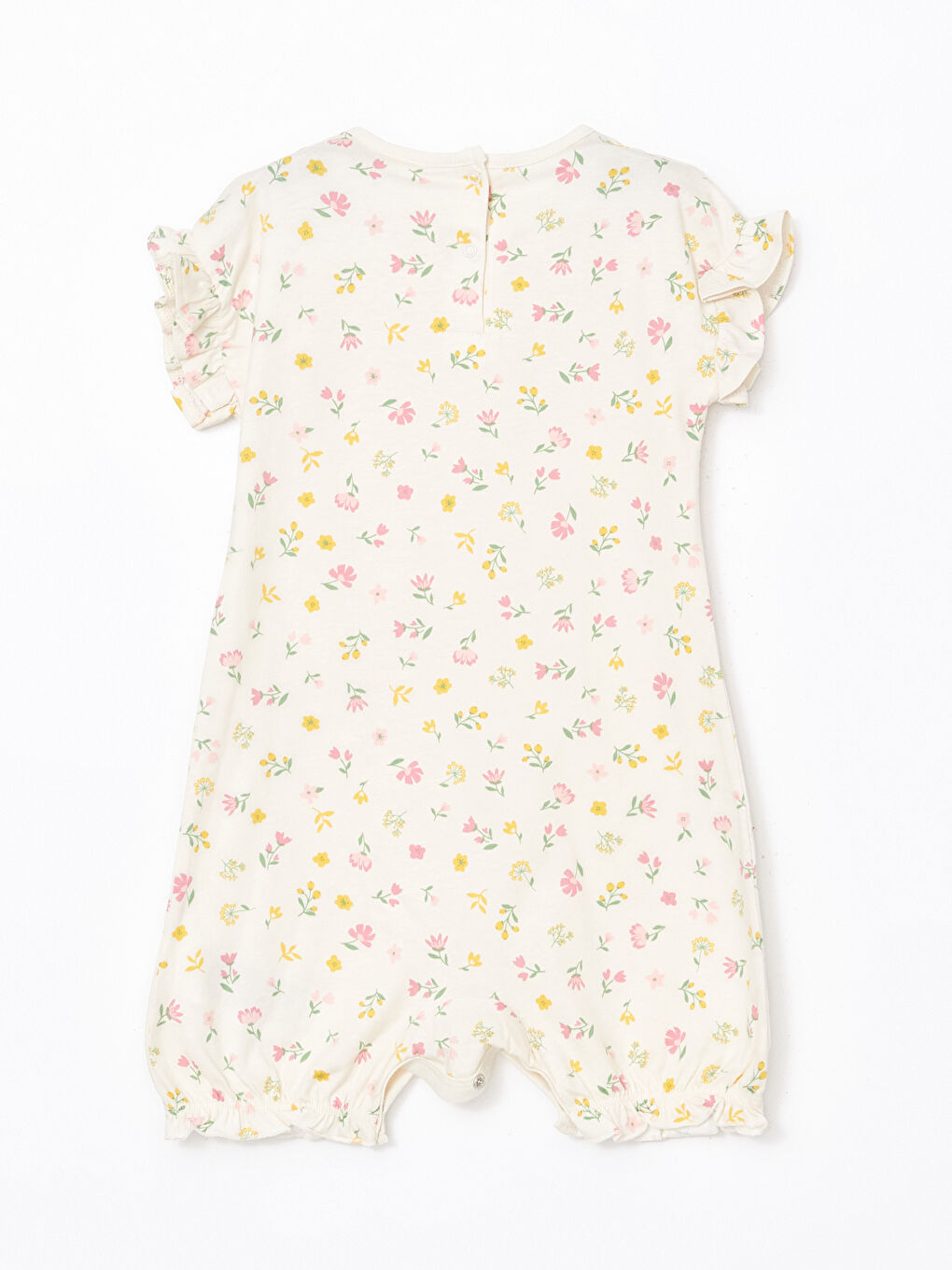 LCW baby Crew Neck Baby Girls' Cotton Jumpsuit 2 Pack -S5CP79Z1-G7Z