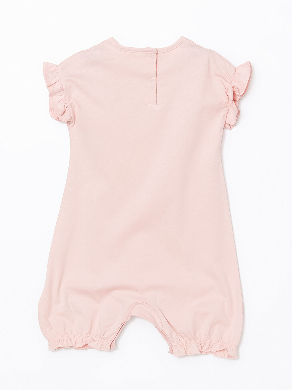 LCW baby Crew Neck Baby Girls' Cotton Jumpsuit 2 Pack -S5CP79Z1-G7Z