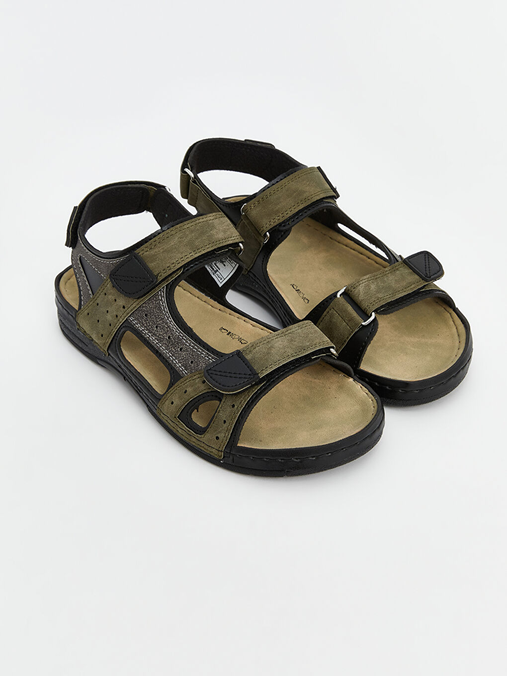 Hook and Loop Fastening Men's Sandal -S5CQ01Z8-VDU