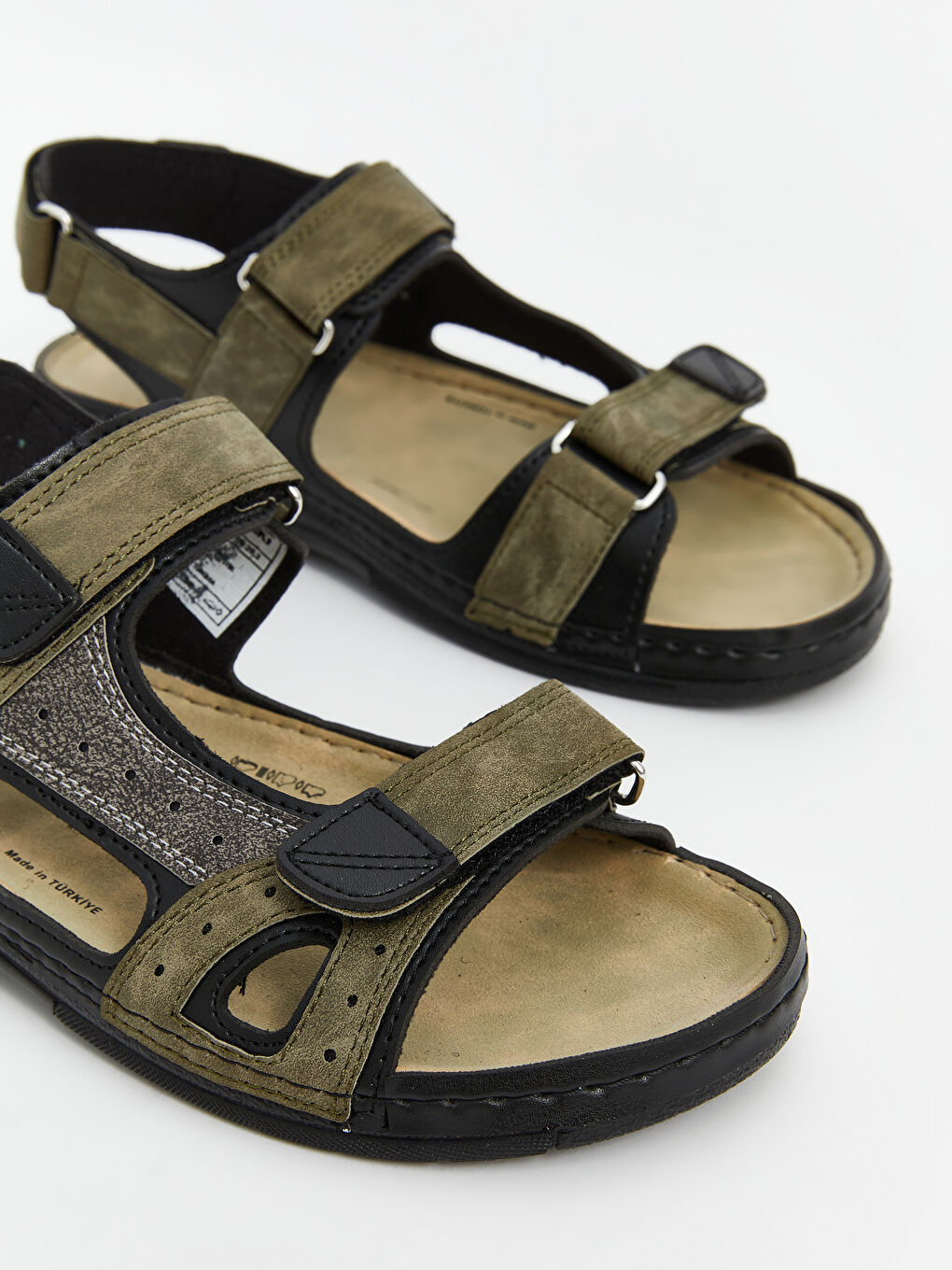 Hook and Loop Fastening Men's Sandal -S5CQ01Z8-VDU