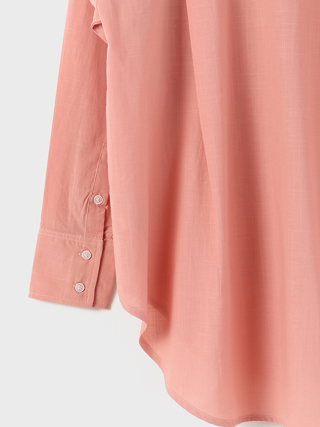 Plain Oversize Women's Shirt Tunic-5