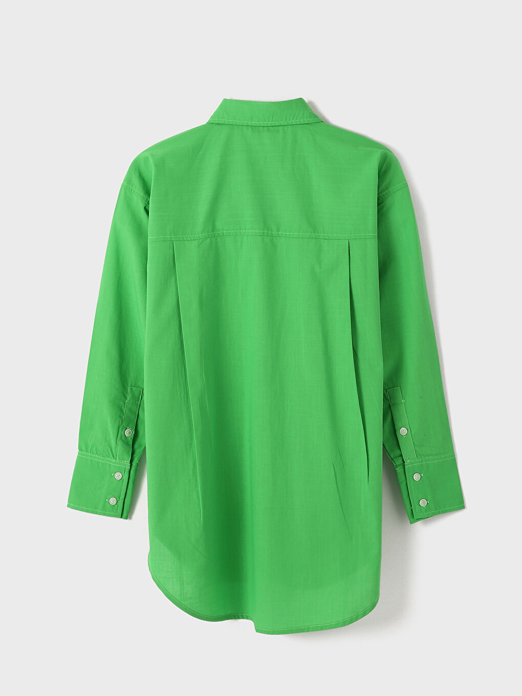 Plain Oversize Women's Shirt Tunic-1