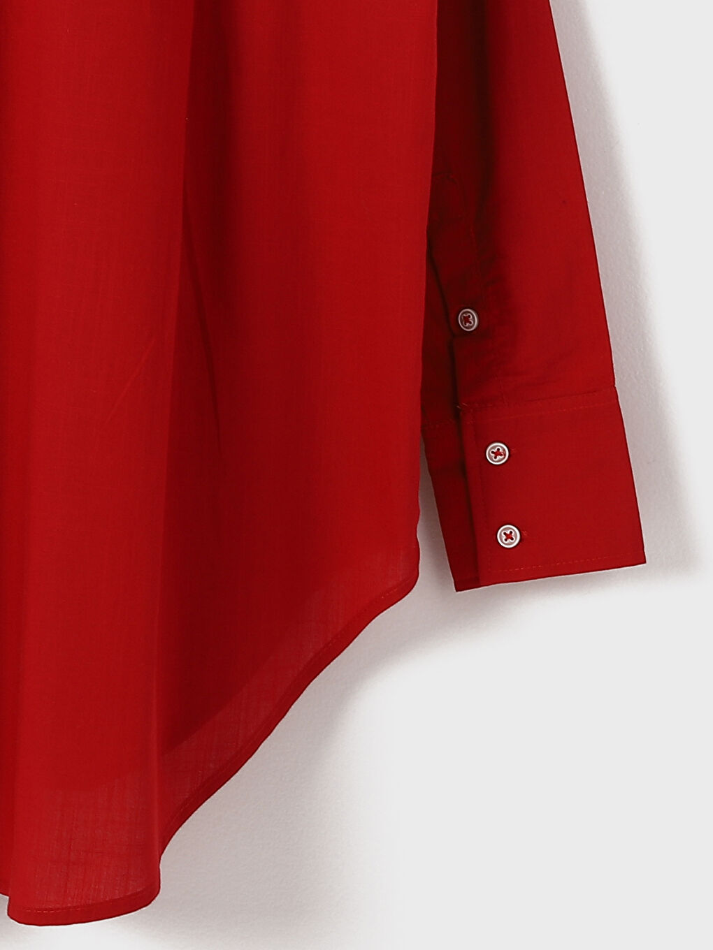 Plain Oversize Women's Shirt Tunic-2