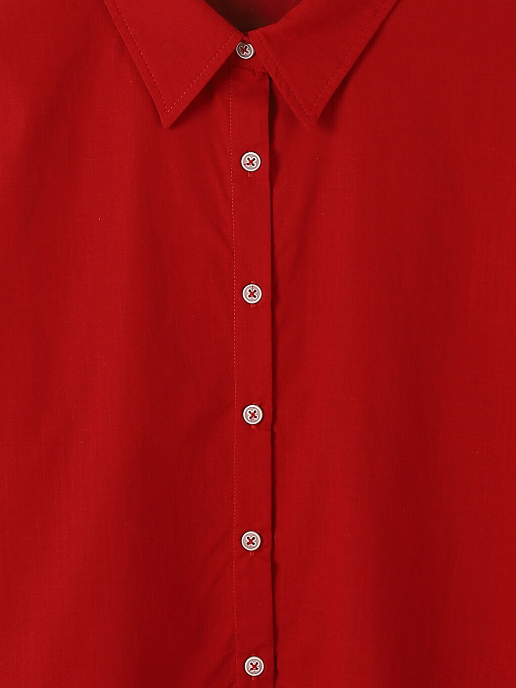 Plain Oversize Women's Shirt Tunic-3