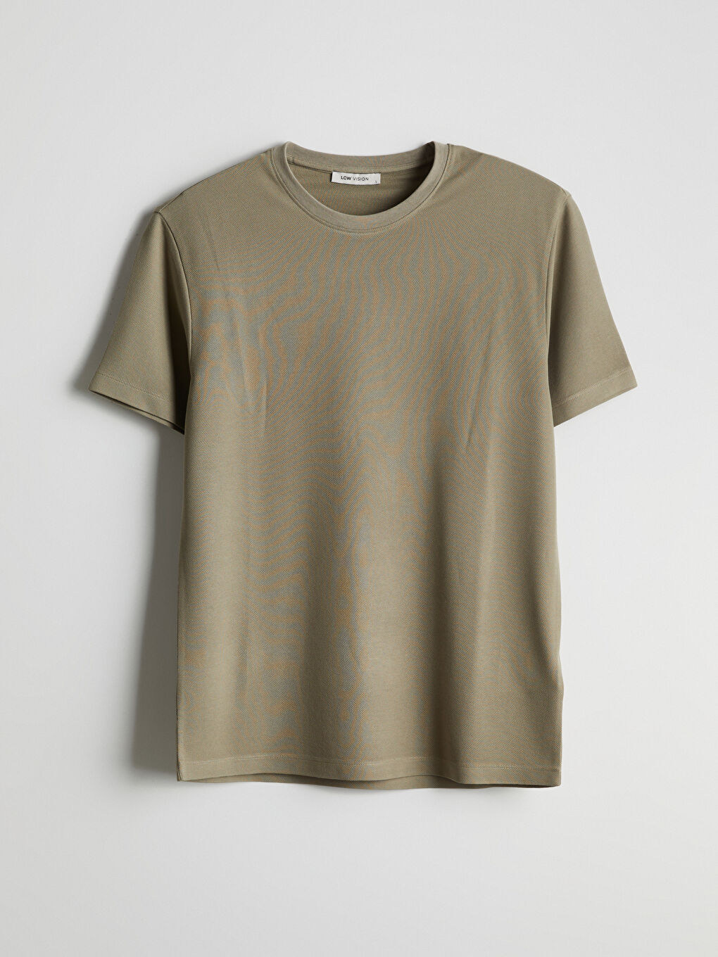 Crew Neck Short Sleeve Embroidered Men's T-Shirt-4