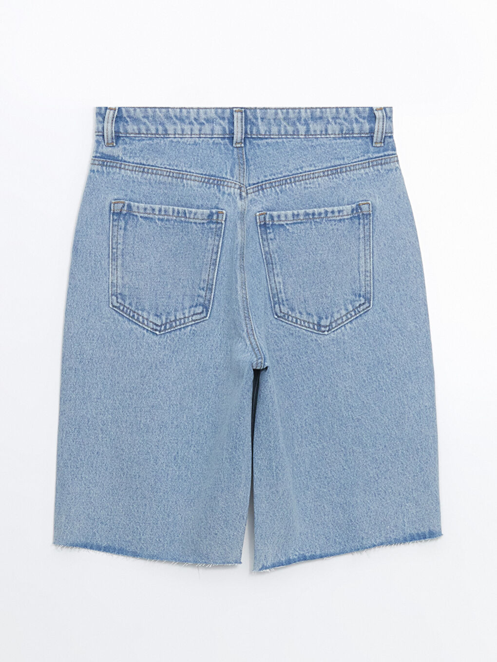 LCW Jeans Bermuda Fit Pocepani Detalji Ženski Teksas Šorts -S5CR48Z8-507