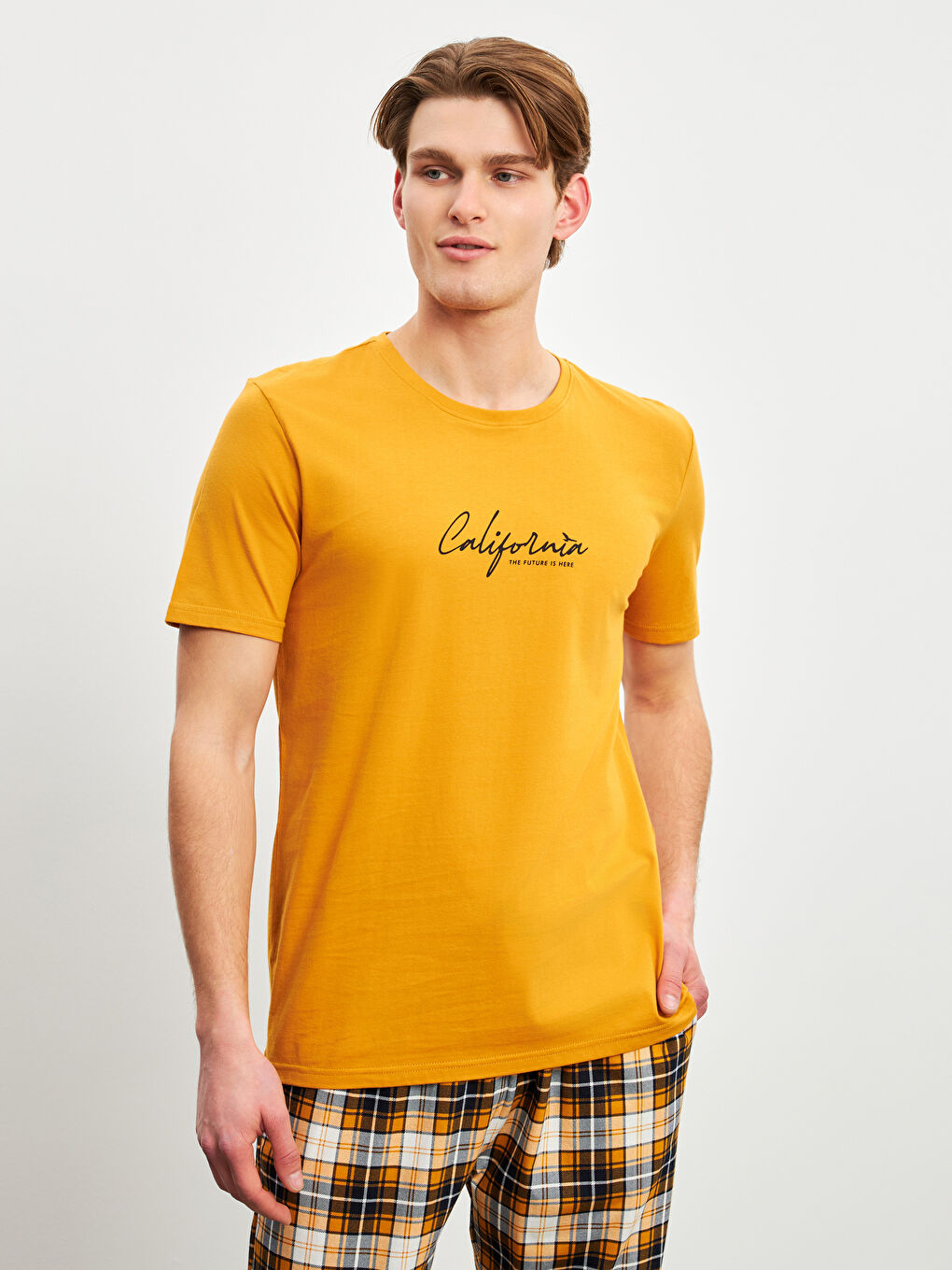 Regular Fit Men's Pyjama Set -S5CR51Z8-LUG