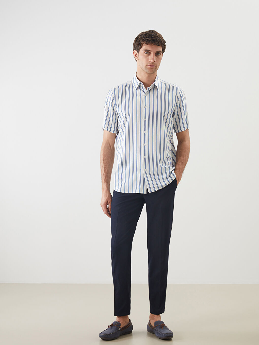 Chemise en Viscose Régulier pour Hommes-1