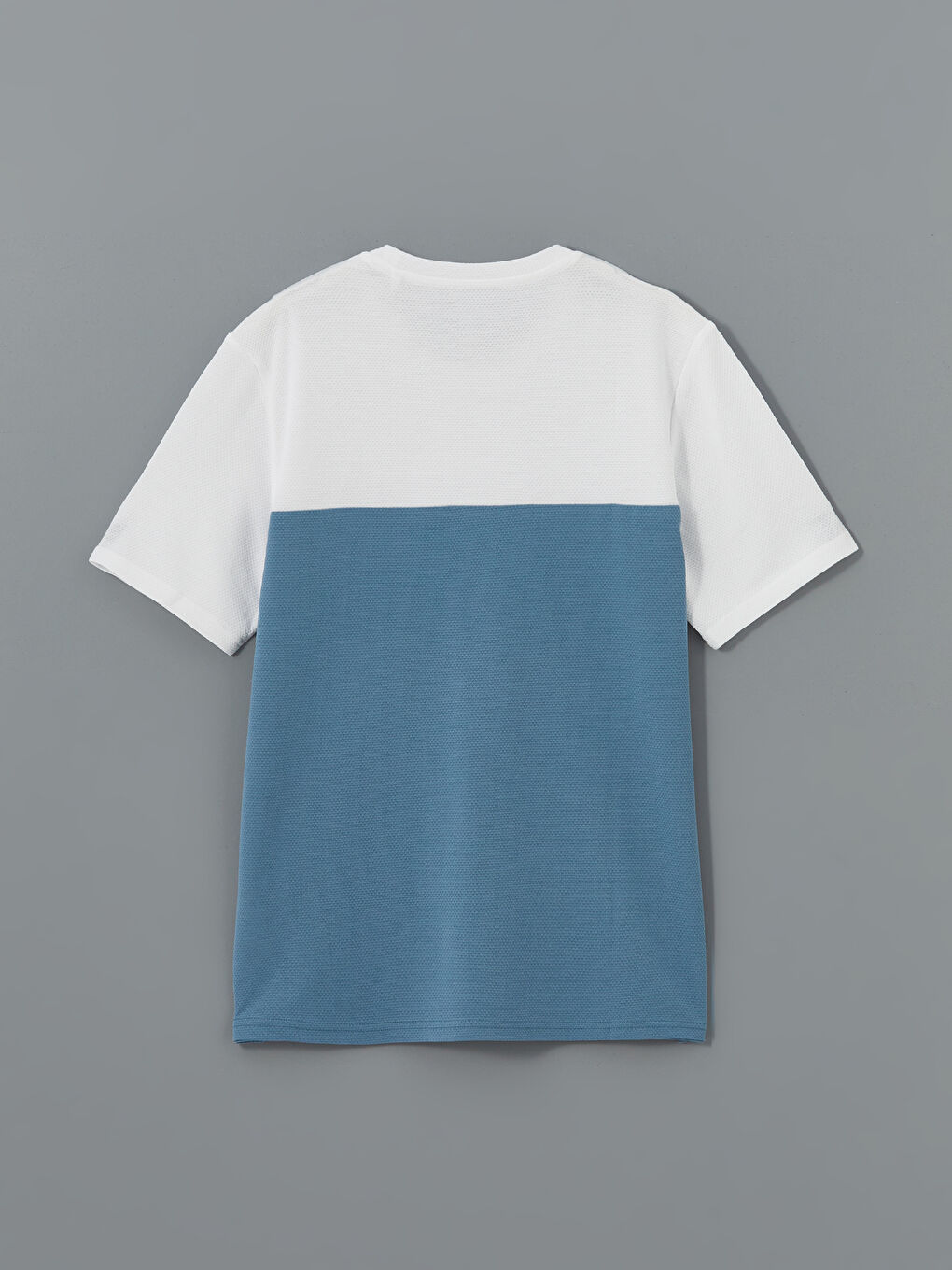 LCWAIKIKI Classic Crew Neck Short Sleeve Color Block Men's T-Shirt -S5CR67Z8-Q6K