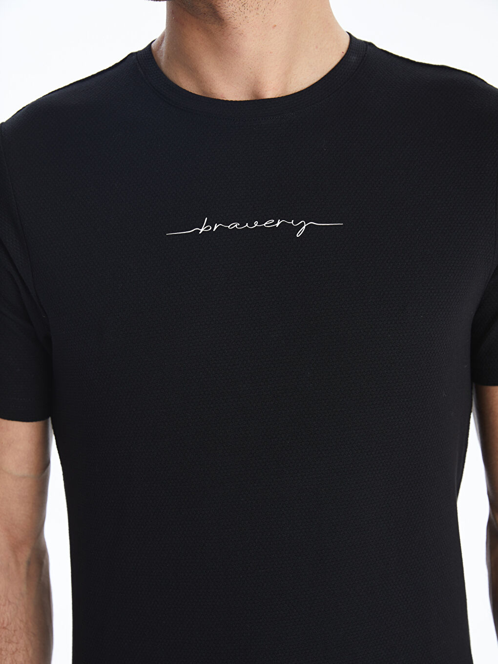 Crew Neck Jersey Men's T-Shirt-2