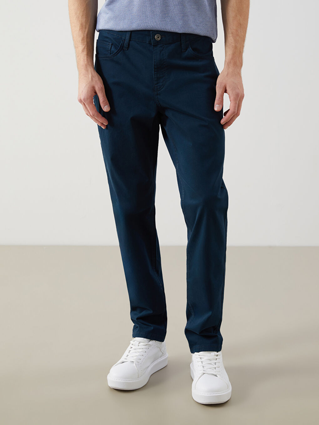 Slim Fit Men's Chino Trousers-1
