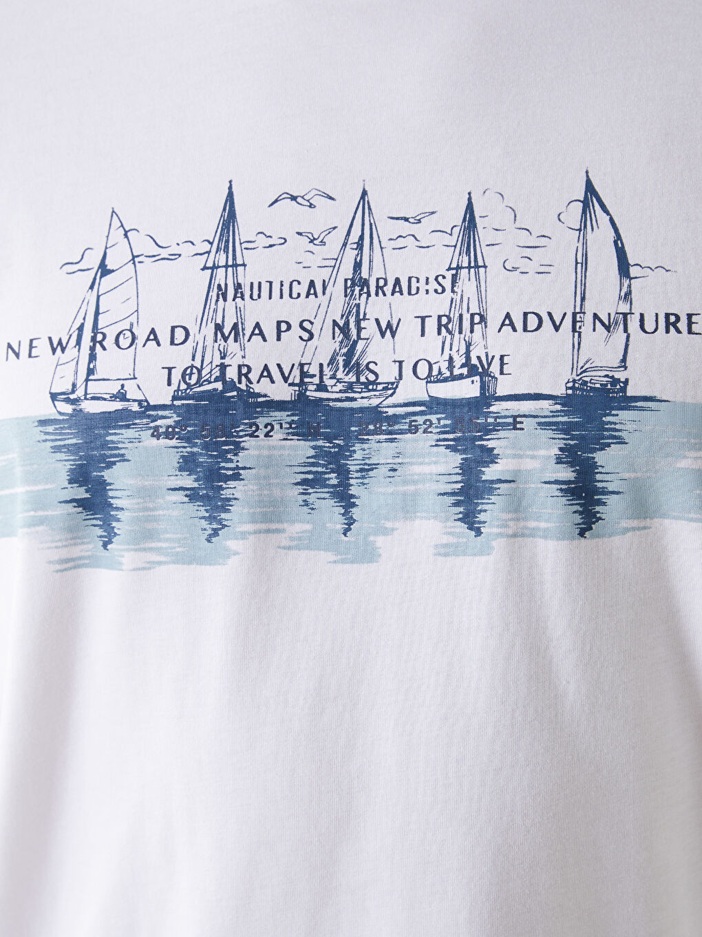 Crew Neck Printed Jersey Men's T-Shirt-2