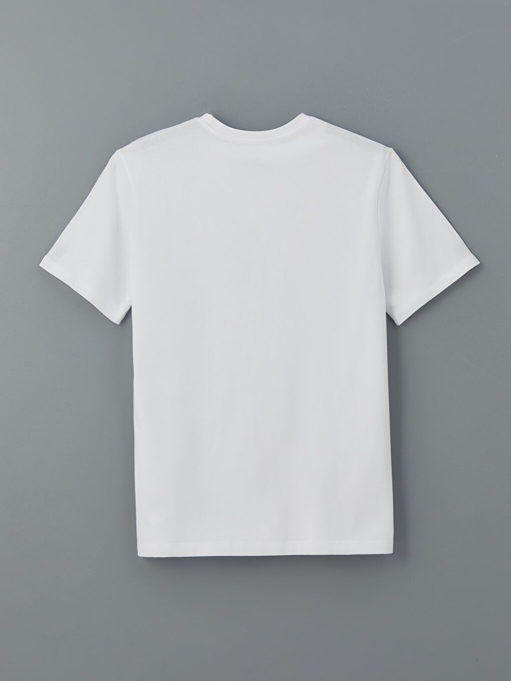 Crew Neck Printed Jersey Men's T-Shirt-5