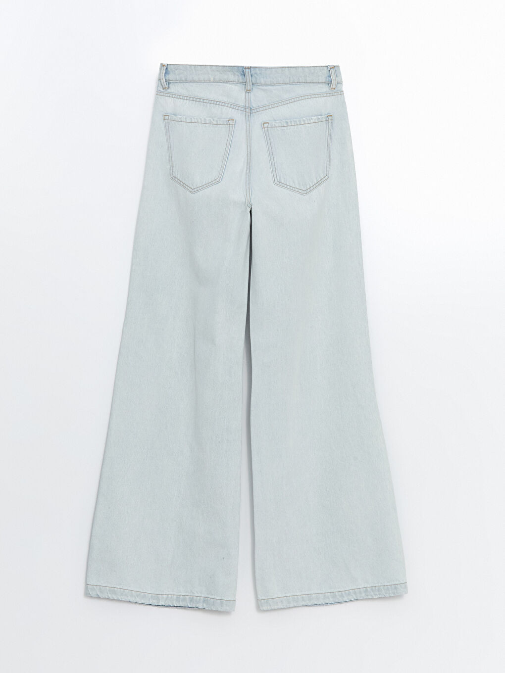 Wideleg Ripped Detailed Women's Jeans -S5CS12Z8-869