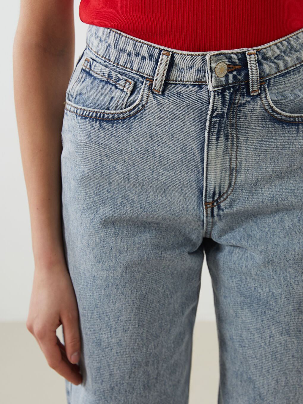 Wideleg Women's Jeans -S5CS13Z8-311