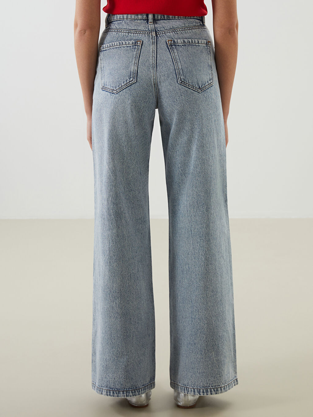 Wideleg Women's Jeans -S5CS13Z8-311