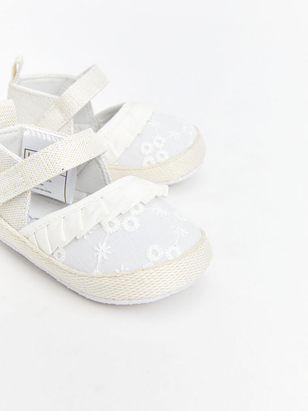 Embroidered Baby Girls' Prewalker Shoes -S5CS51Z1-Y5J