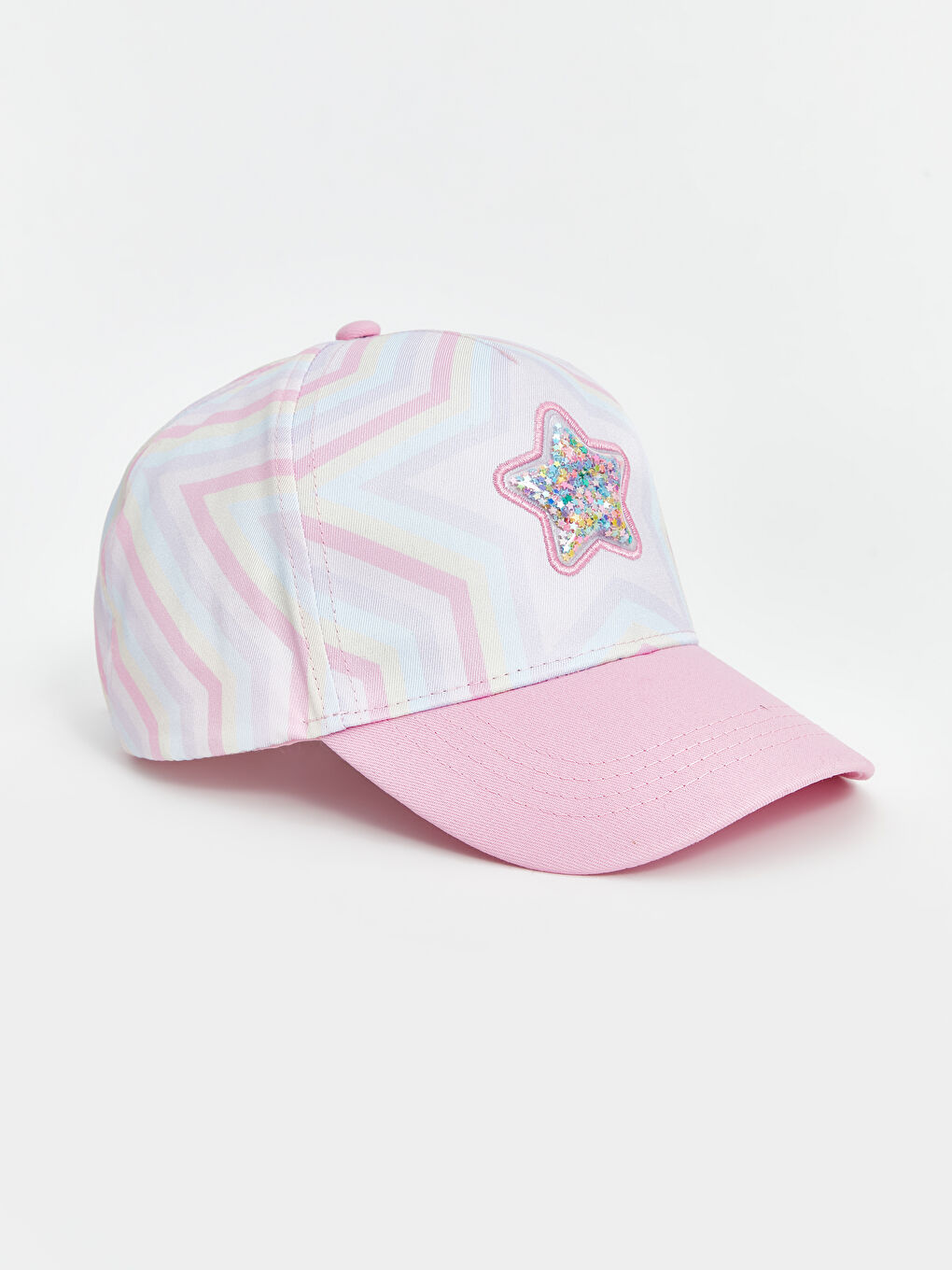 Star Printed Girls' Baseball Cap -S5CS95Z4-M0T