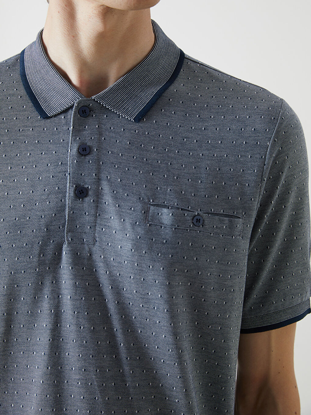 Men's Polo Neck T-Shirt-2