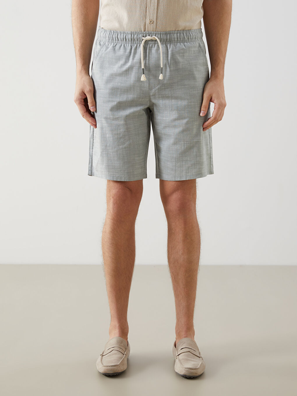 Standard Fit Men's Pyjama Bottom Shorts -S5CT27Z8-J1L