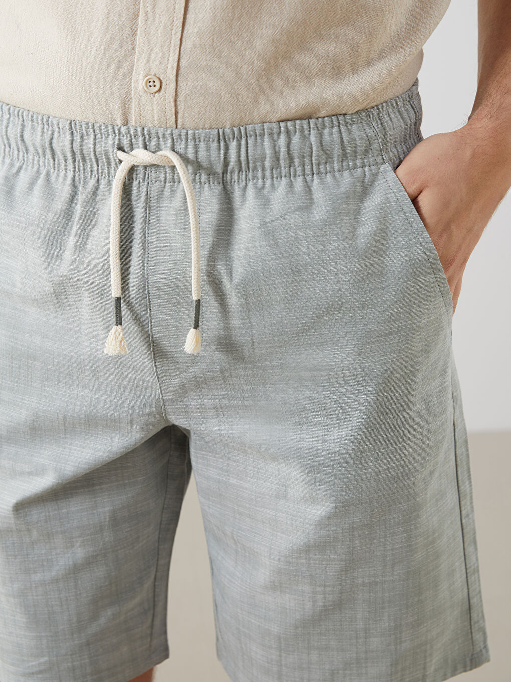 Standard Fit Men's Pyjama Bottom Shorts -S5CT27Z8-J1L