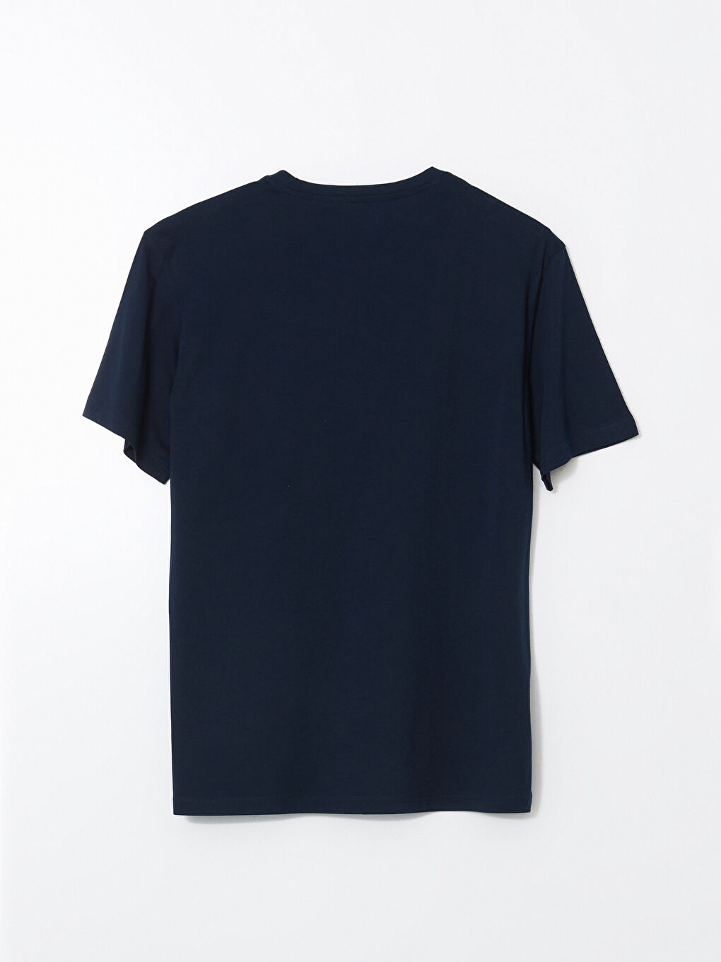 Crew Neck Printed Jersey Men's T-Shirt-5