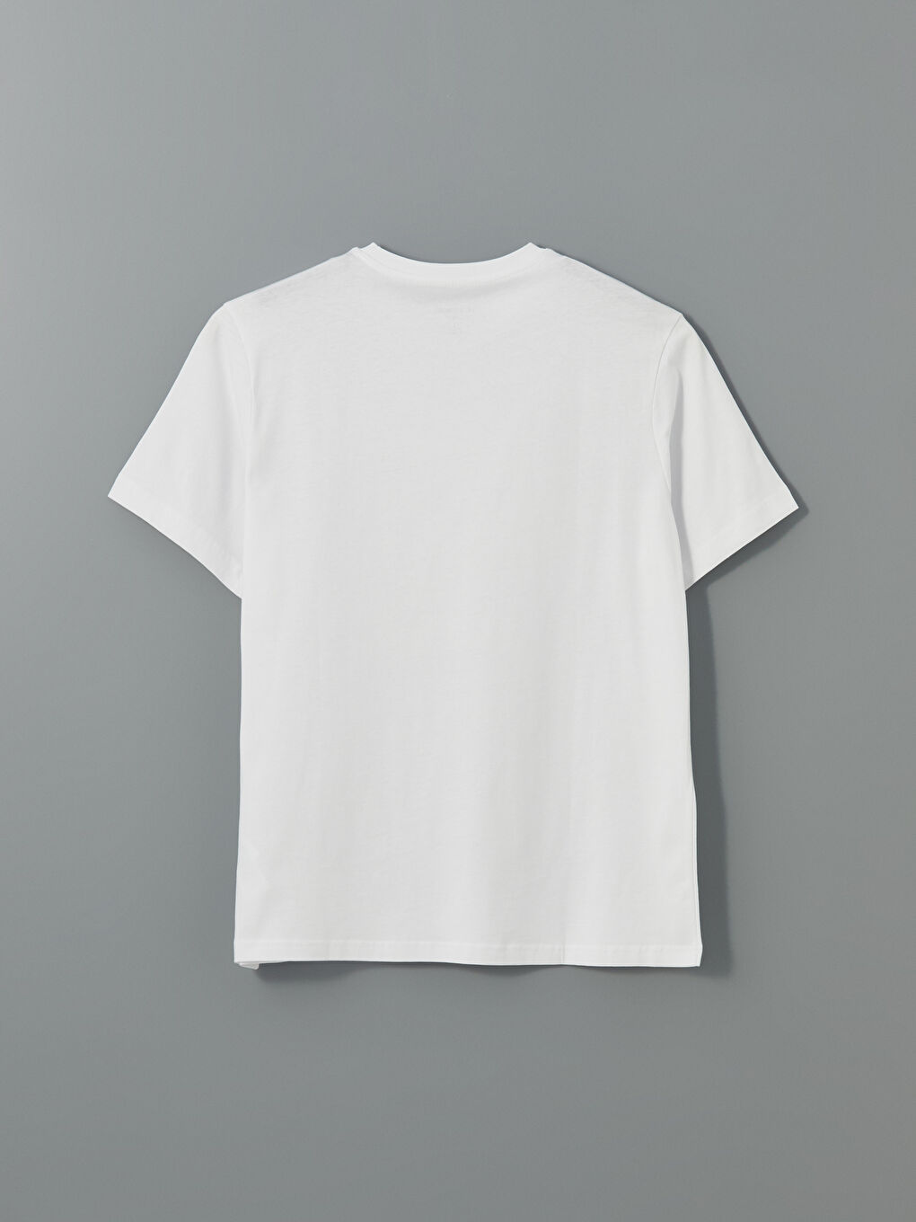 Crew Neck Printed Jersey Men's T-Shirt-5