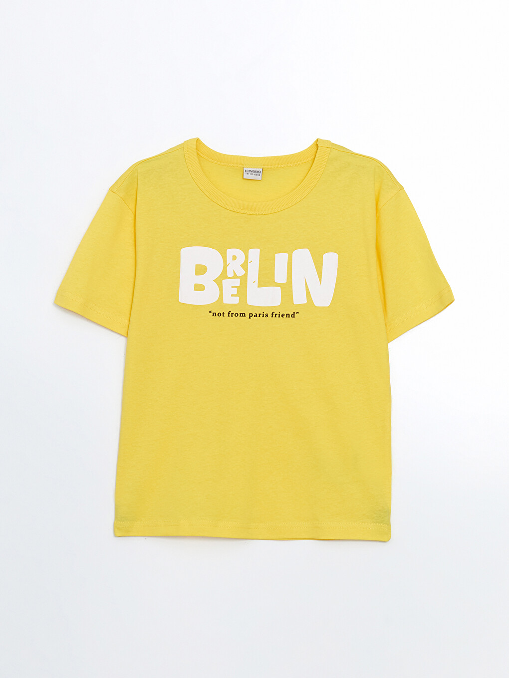 Crew Neck Berlin Printed Boys' T-shirt-2