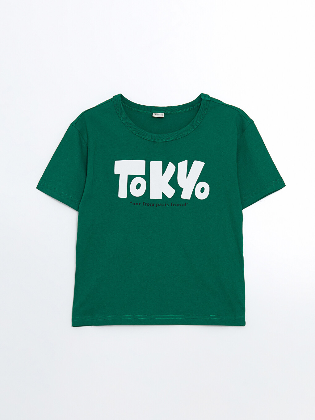 Crew Neck Tokyo Printed Boys' T-shirt