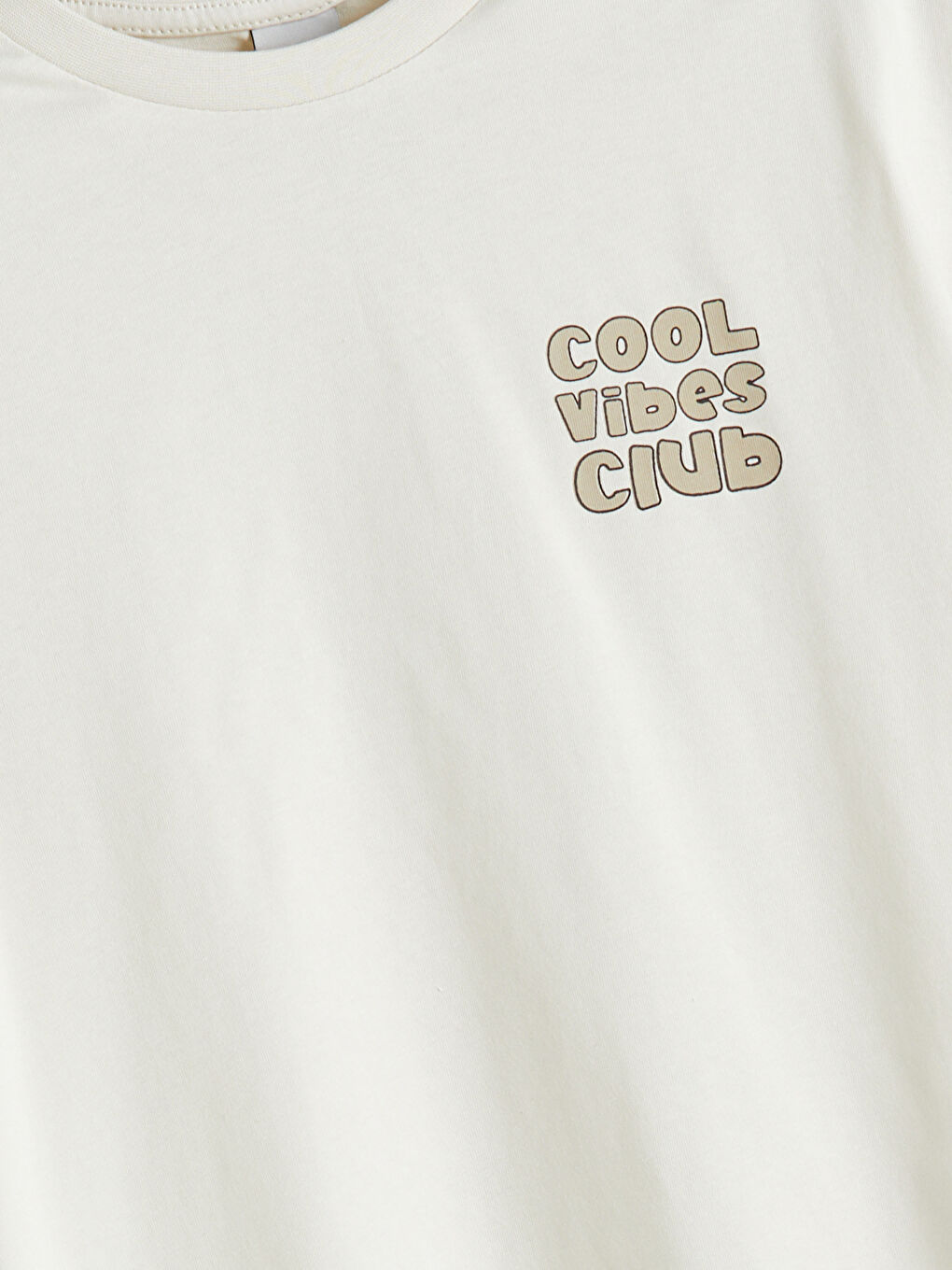 T-shirt pour Garçons à Col Rond-1