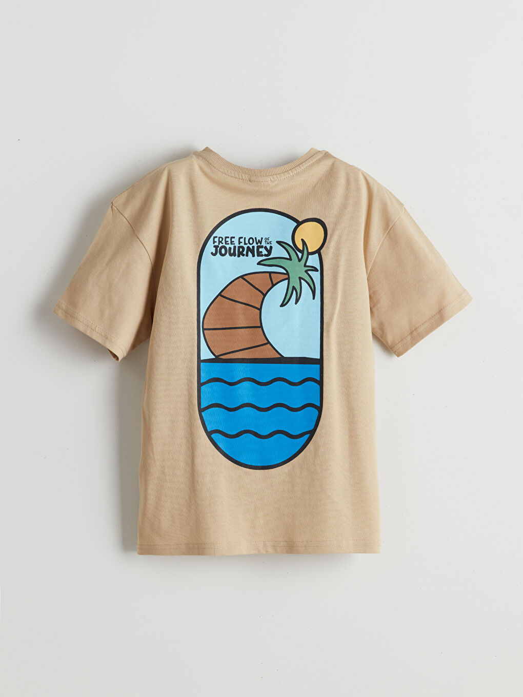 تيشيرت ياقة دائرية للأولاد-8