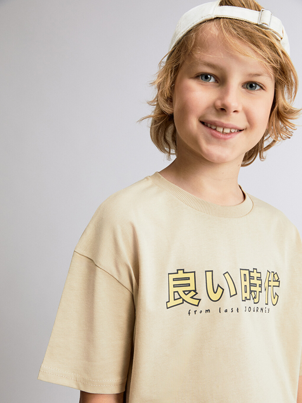 Crew Neck Boys' T-shirt-2