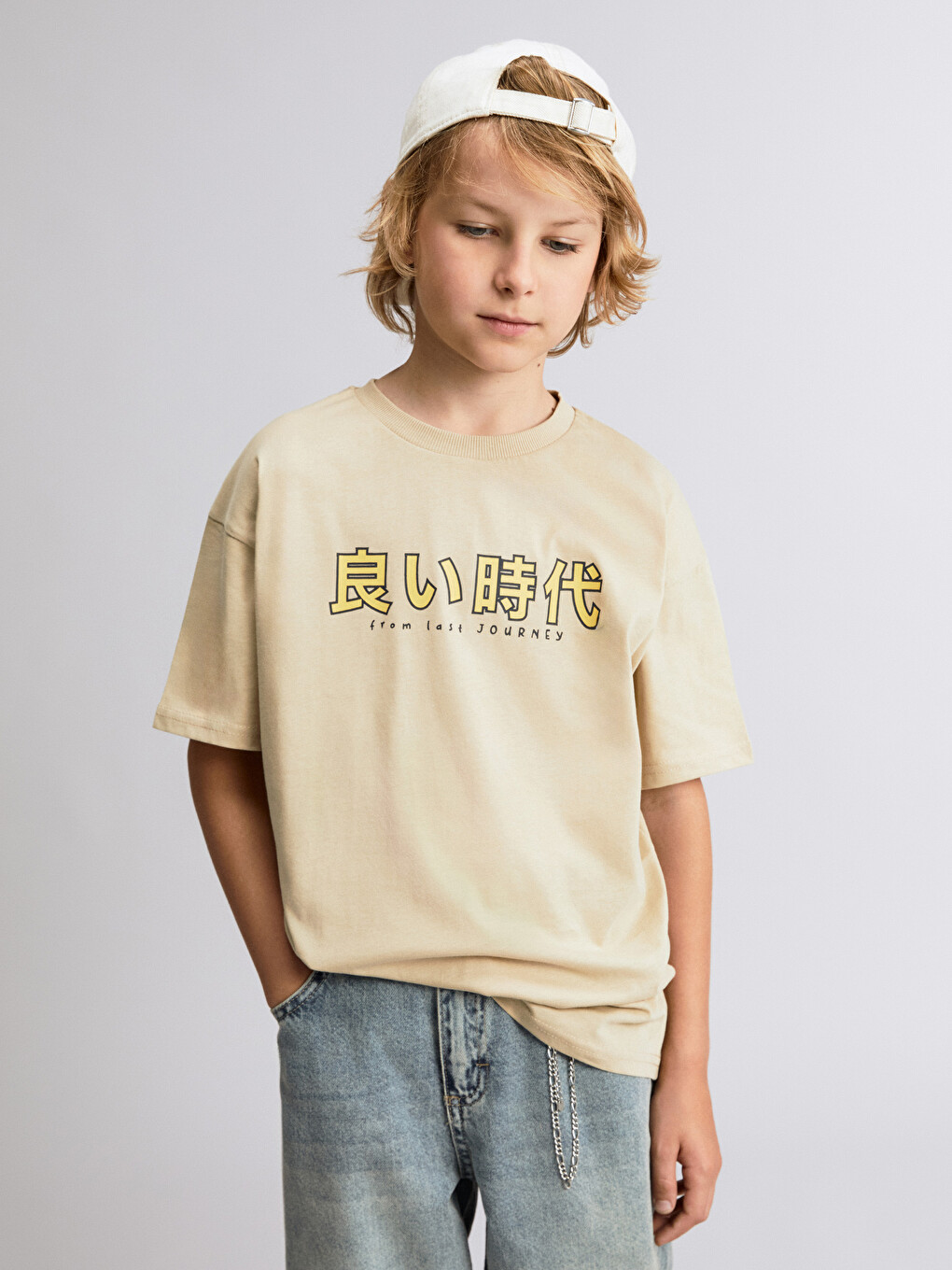 Crew Neck Boys' T-shirt-4