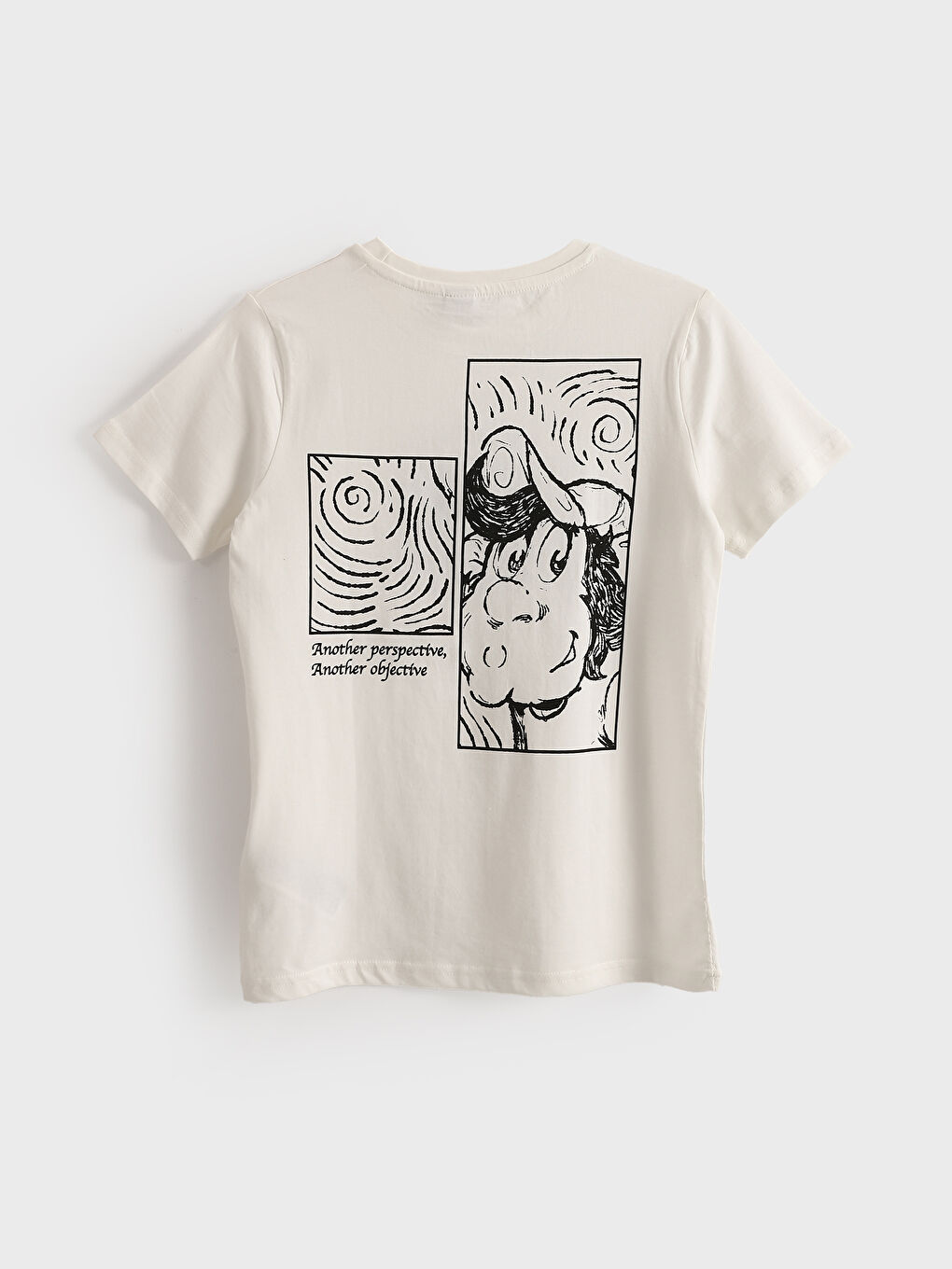 Crew Neck Printed Boys' T-Shirt-1