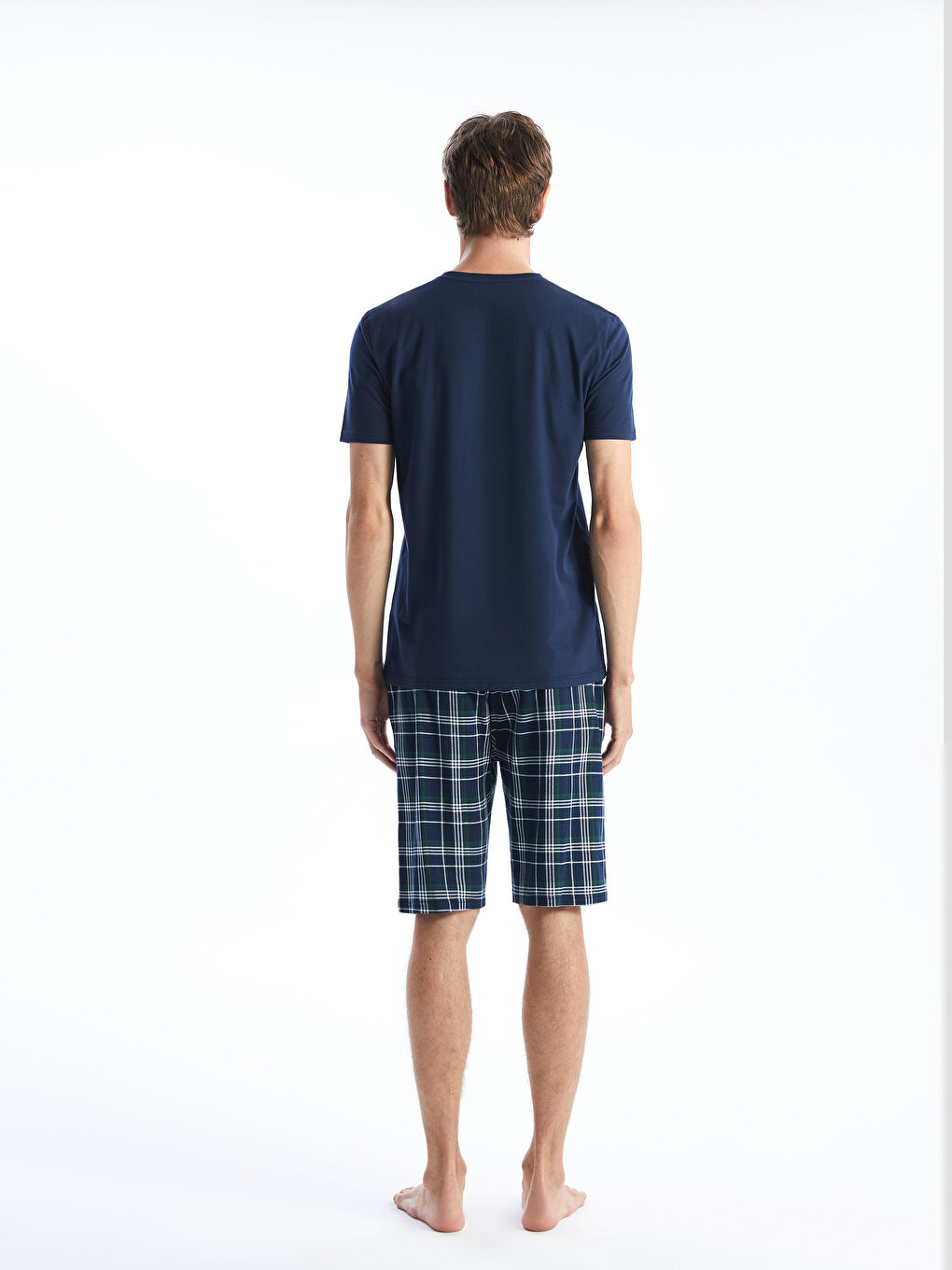 Regular Fit Men's Short Pyjama Set -S5CU24Z8-RFF