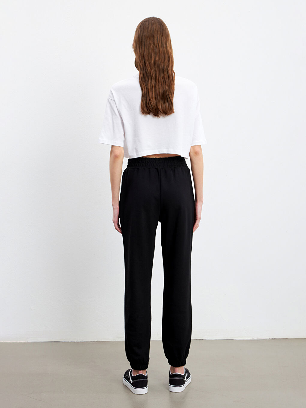 Elasticated Waist Women's Jogger Sweatpants -S5CV35Z8-CVL