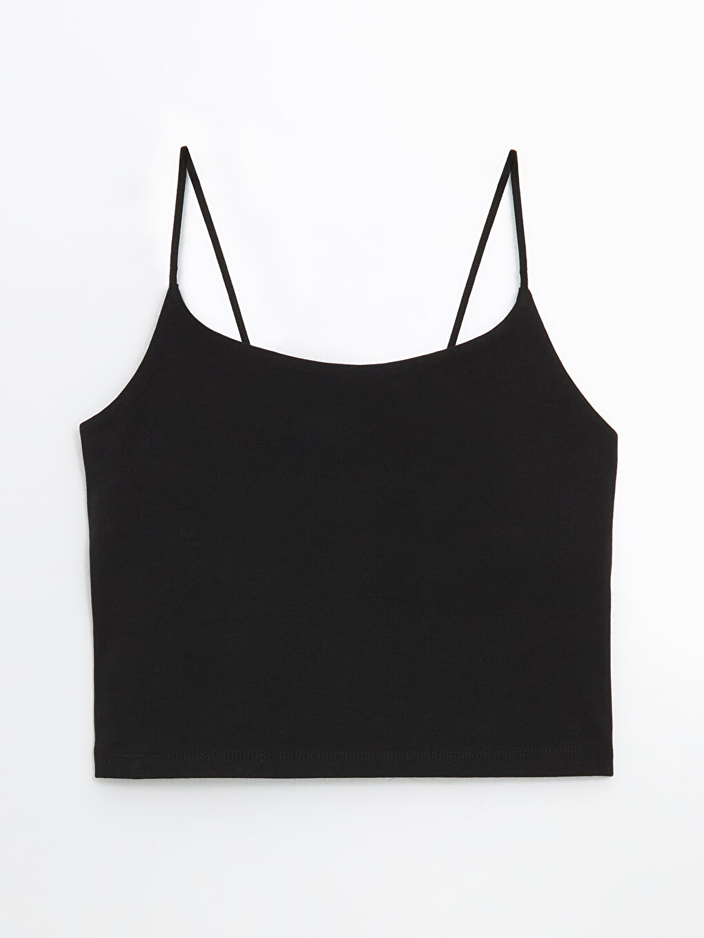 LCW DREAM Siyah U Yaka Seamless Crop Kadın Atlet - 4