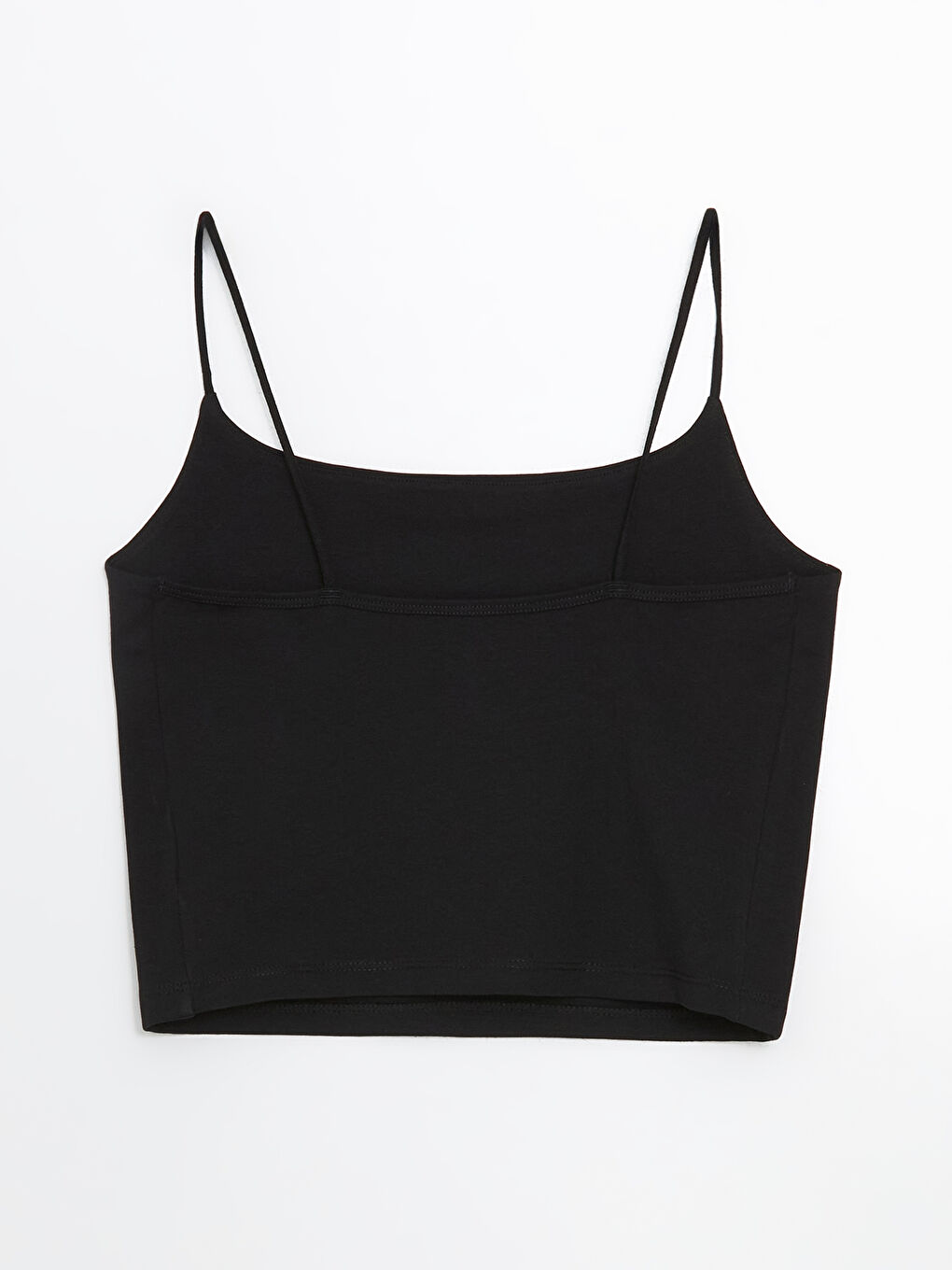 LCW DREAM Siyah U Yaka Seamless Crop Kadın Atlet - 5