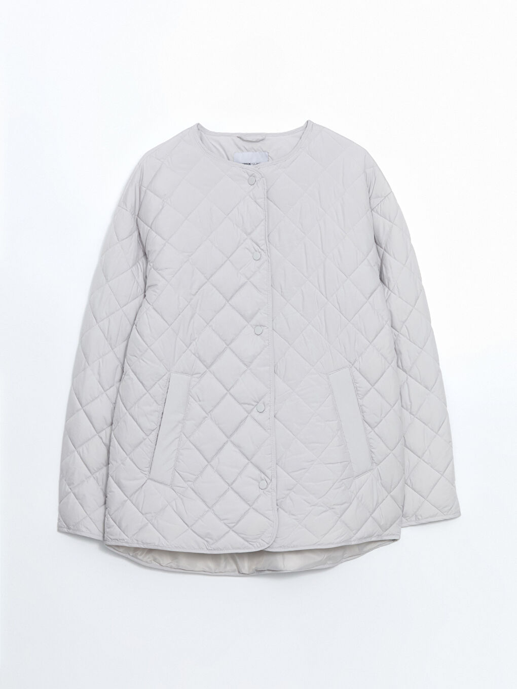 LC Waikiki Crew Neck Quilted Oversize Women's Puffer Coat -S5CV84Z8-G5K