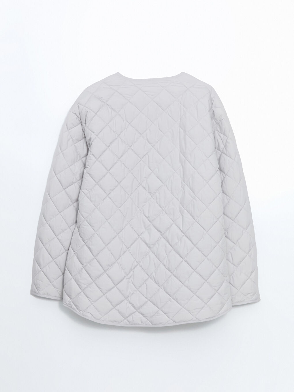 LC Waikiki Crew Neck Quilted Oversize Women's Puffer Coat -S5CV84Z8-G5K
