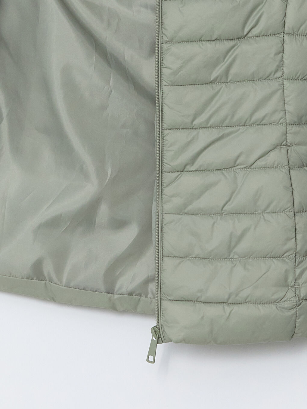 Funnel Neck Women's Puffer Gilet -S5CV85Z8-GGY