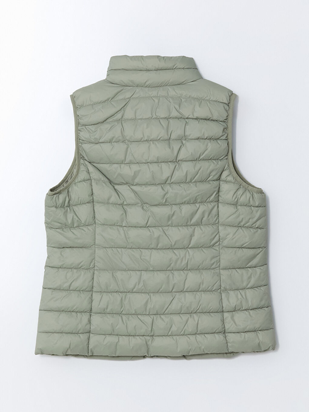 Funnel Neck Women's Puffer Gilet -S5CV85Z8-GGY