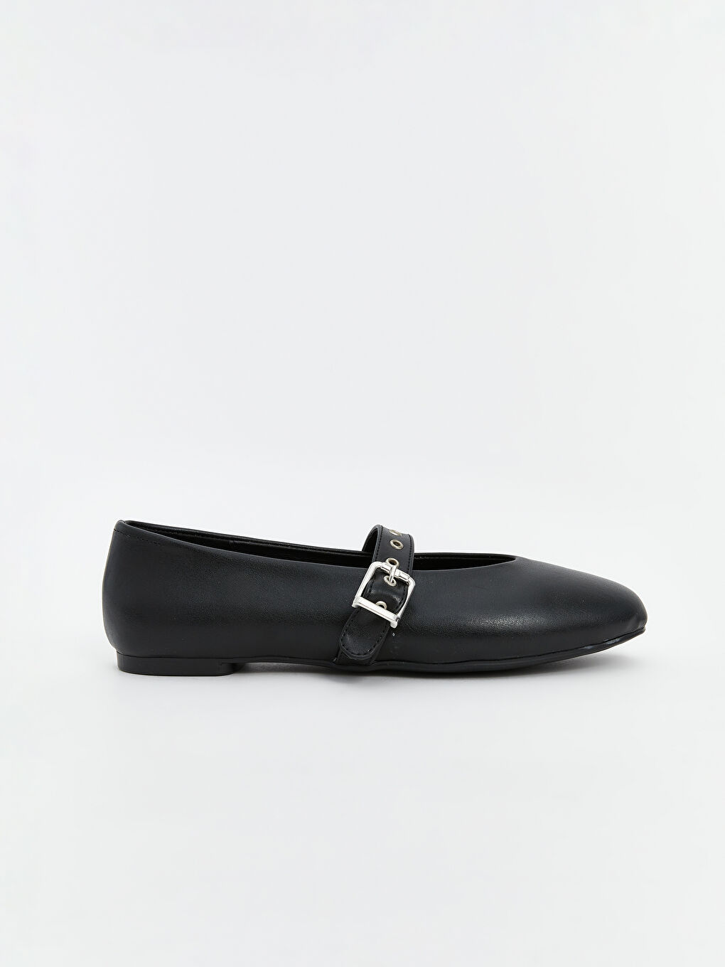 Leather Look Woman Flat Shoes -S5CY14Z8-HUC