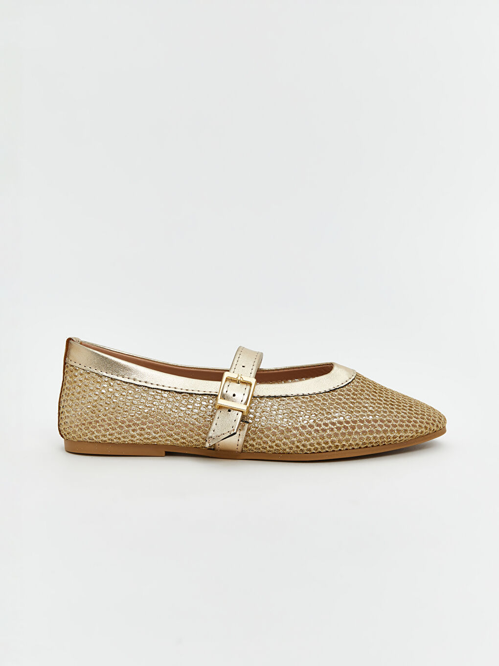 Mesh Detailed Women's Flats -S5CY18Z8-GHW
