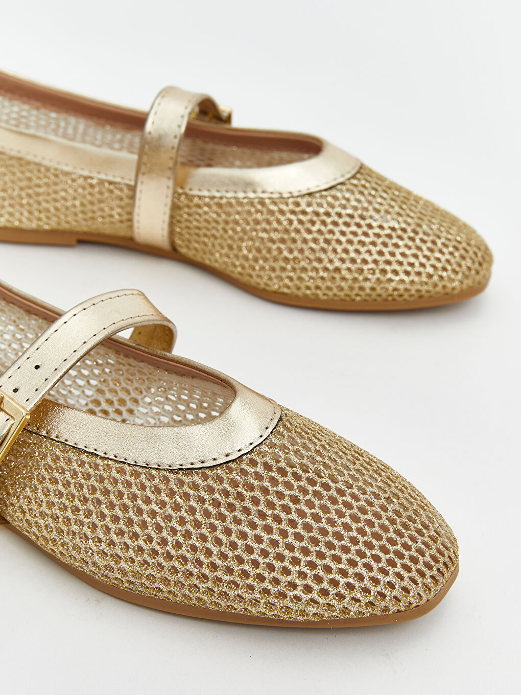 Mesh Detailed Women's Flats -S5CY18Z8-GHW