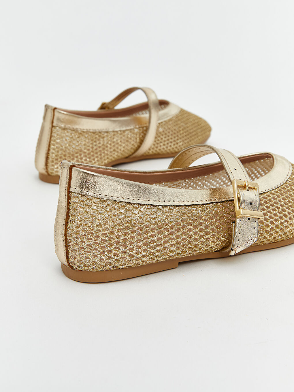 Mesh Detailed Women's Flats -S5CY18Z8-GHW