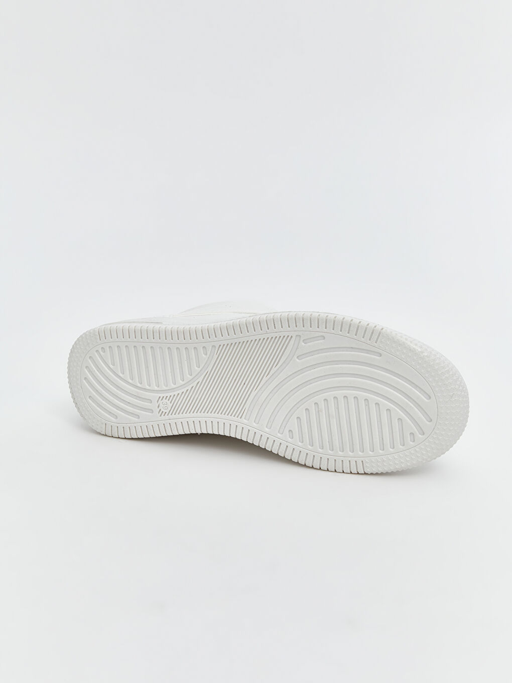 Beyaz Bağcıklı Bilek Boy Kadın Spor Ayakkabı-3